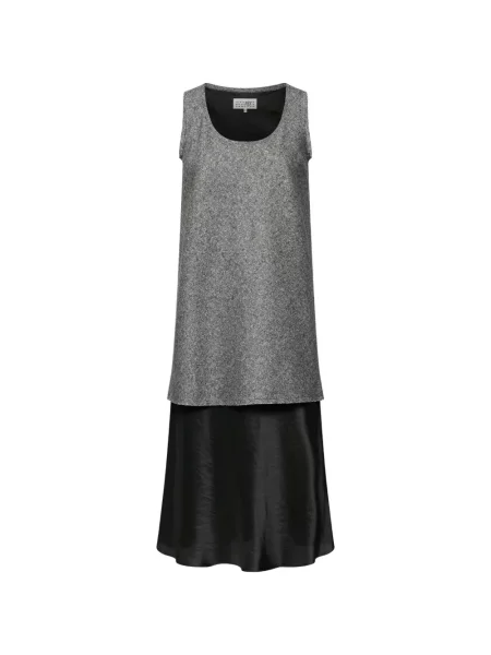 Rochie midi Mm6 Maison Margiela gri