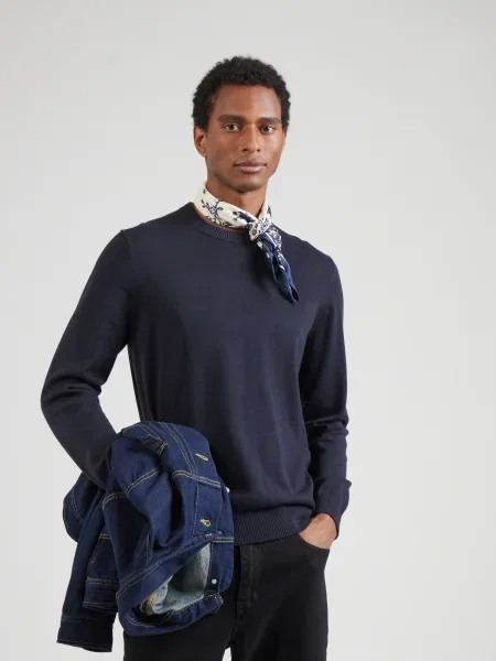 JOOP! Jeans Pulover Pablor bleumarin