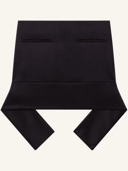 Mała mały spódnica mini Courreges czarna