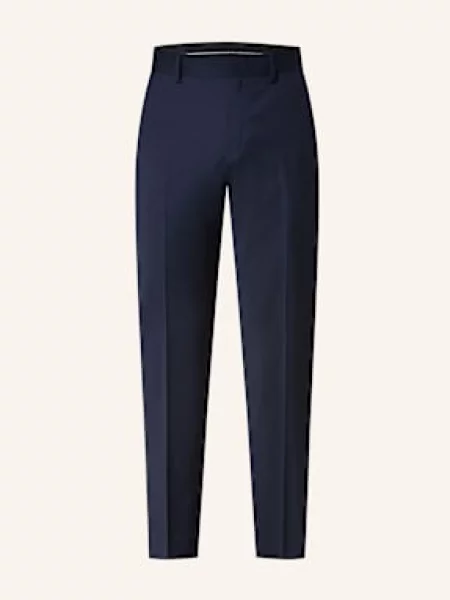 Tiger Of Sweden Spodnie Garniturowe Tenutas Slim Fit blau niebieskie