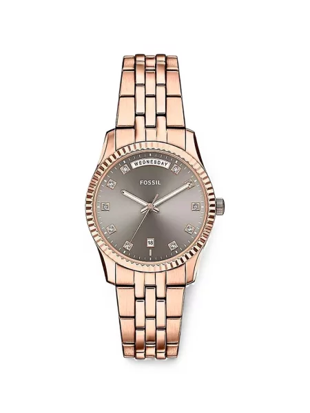 Ceas Fossil gri