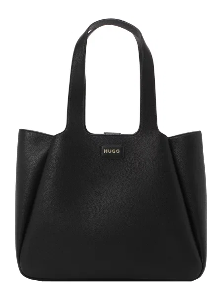 HUGO geantă shopper pentru femei cu imitație de piele Orin_Tote negru