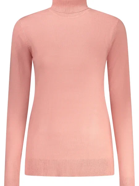 Pulover Norway 1963 cu guler înalt roz