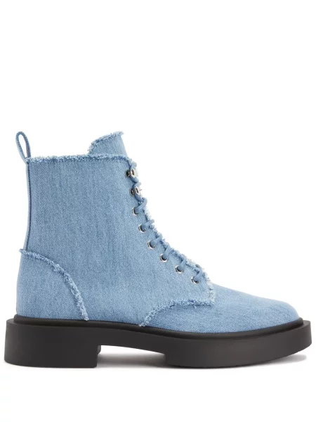 Cizme scurte Giuseppe Zanotti albastru