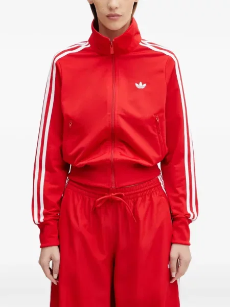 Pantaloni Adidas cu broderie cu dungi alergare negru