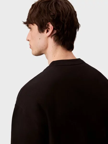 Махровый свитшот Calvin Klein Jeans черный