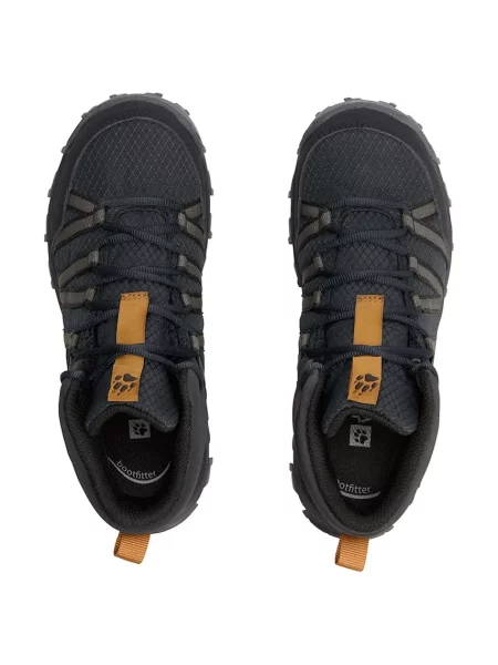 Gyerek félcipő Jack Wolfskin fekete