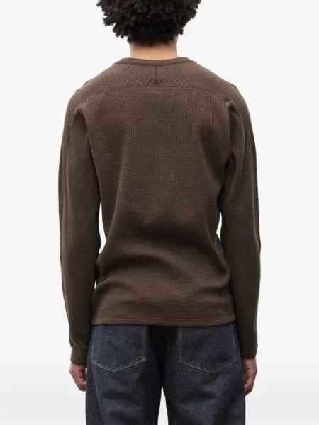 Tricou Norse Projects tricotate maro