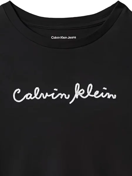 Koszulka dziecięca Calvin Klein czarna