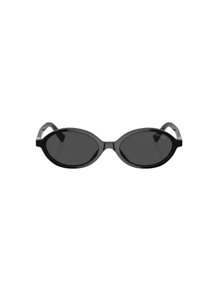 Okulary przeciwsłoneczne Miu Miu Eyewear czarne
