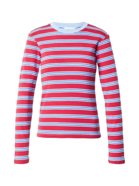 TOPSHOP Tricou JAVA albastru / albastru deschis / roșu alb