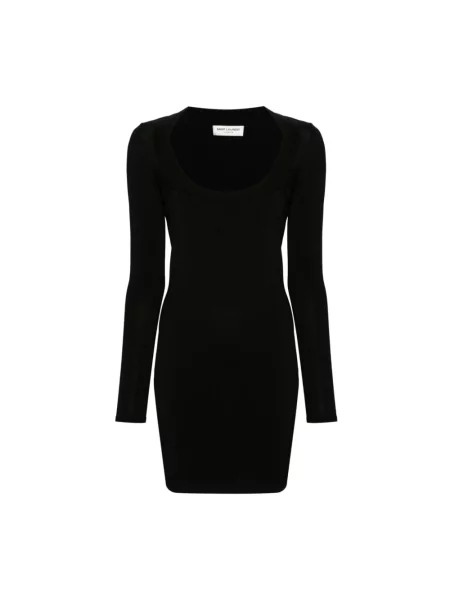 Sukienka Saint Laurent czarna