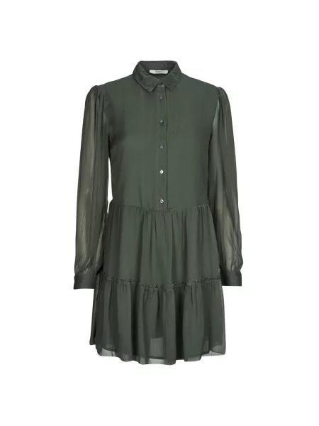 Denim obleka Pepe Jeans kaki