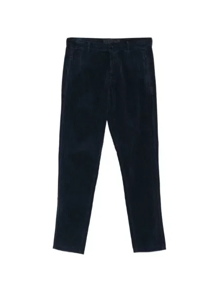 Pantaloni Aspesi de catifea cord albastru