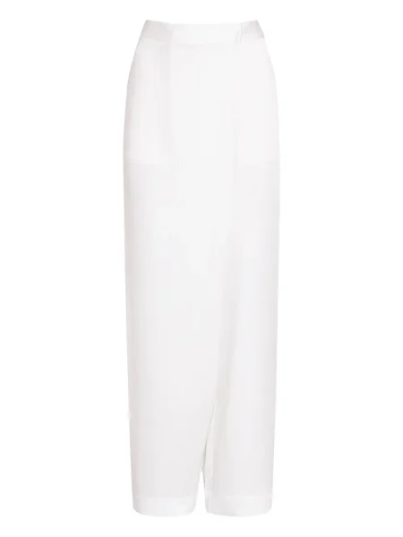 Pantaloni Gloria Coelho alb