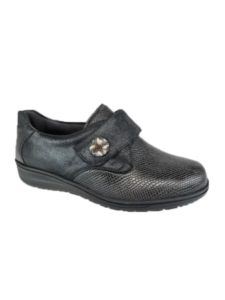 Sneakersy Solidus na rzep szare