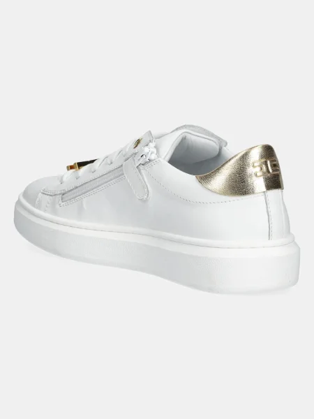 Elisabetta Franchi Bőr sneakers tornacipő la mia bambina fekete