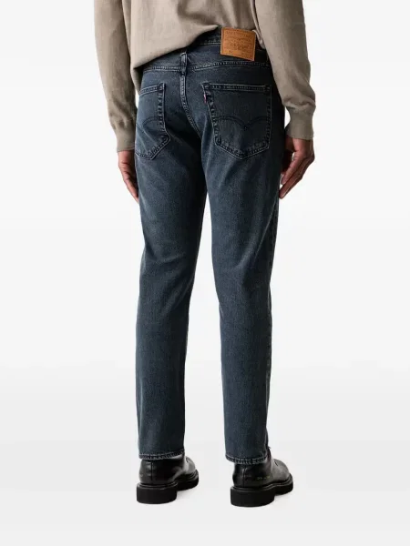 Decupat pantaloni scurți din denim Levi's® zdrențuiți cu talie înaltă albastru
