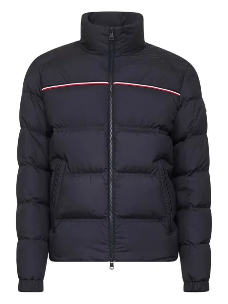 Geacă cu puf Moncler albastru