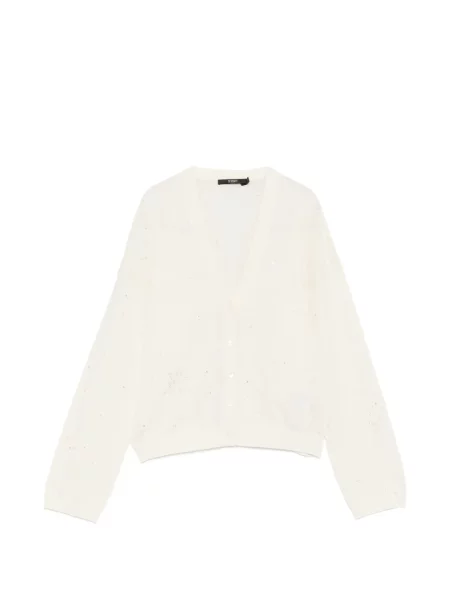 Cardigan Seventy cu paiete cu decolteu în V