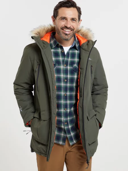 Traverse — wodoodporna kurtka puchowa Green