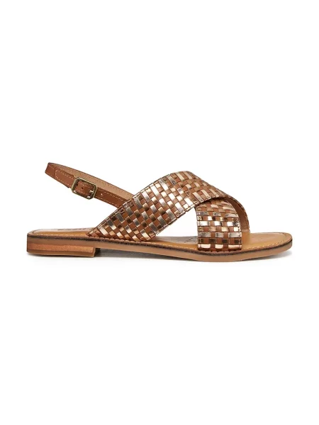 Sandale Geox din piele maro