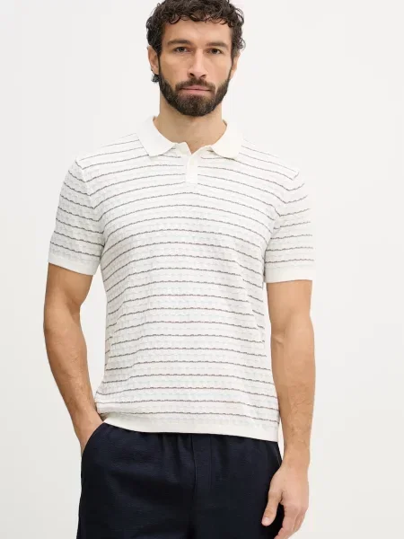 Guess polo pentru bărbați bej