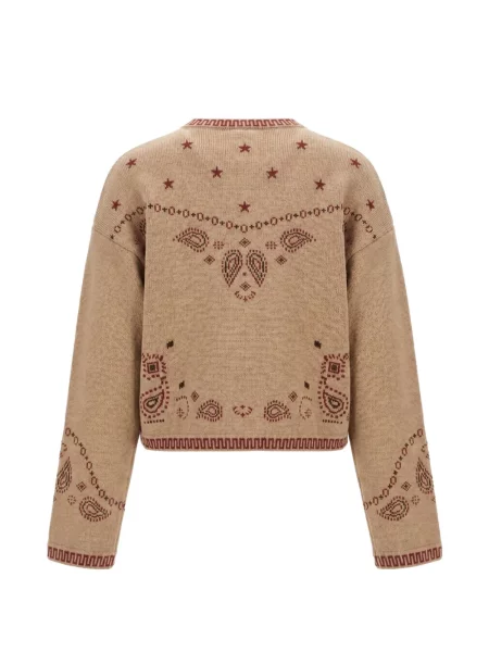 Cardigan Alanui de lână cu model paisley