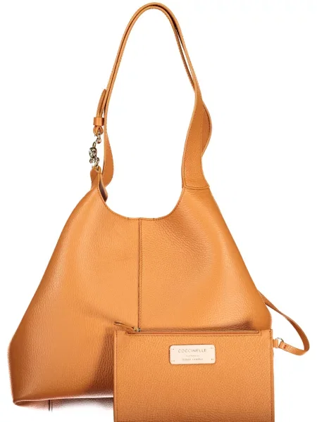 Coccinelle Ročna torba SHA Coccinelle C-Easy E1 SHA 11 02 01 Rjava oranžna