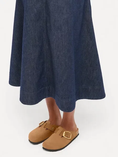 Кожаные мюли Birkenstock с пряжкой