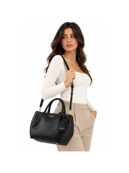 Guess Torebka Amorette czarny