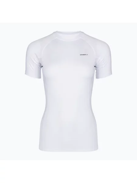 Tricou de înot pentru femei O'Neill Basic Skins Rash Guard SS white alb