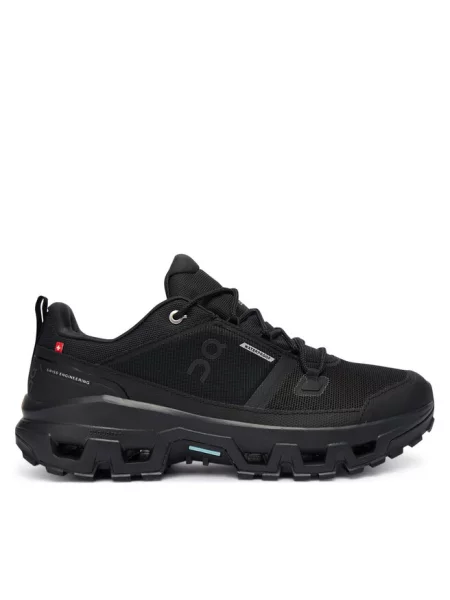 Trampki On M Cloudrock Low WP Black/ Black EUR 45 czarne
