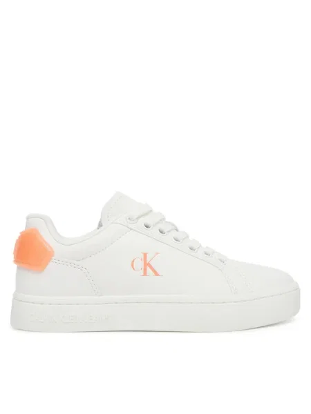 Sportcipők Calvin Klein Jeans Classic Cupsole Ru Patch Lth Wn fehér