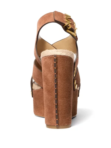 Sandale Michael Kors cu tepi maro