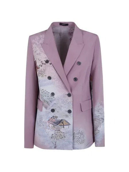 Marynarka Ibrigu z nadrukiem fioletowa