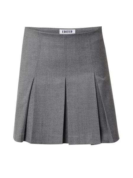 EDITED Fustă Liss amestecat gri