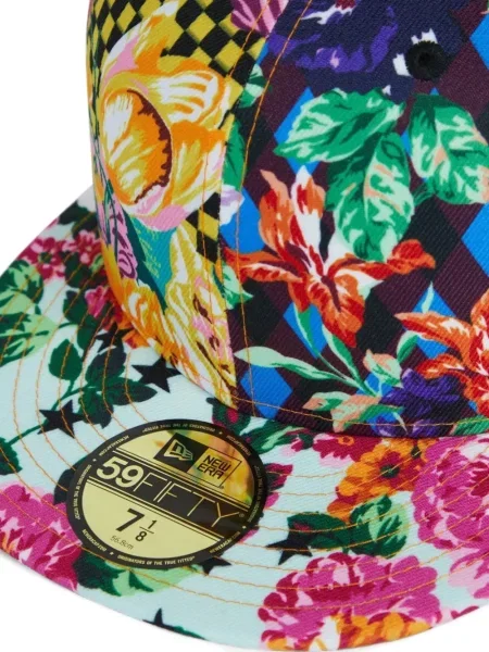 Șapcă Kenzo cu model floral cu imagine albastru
