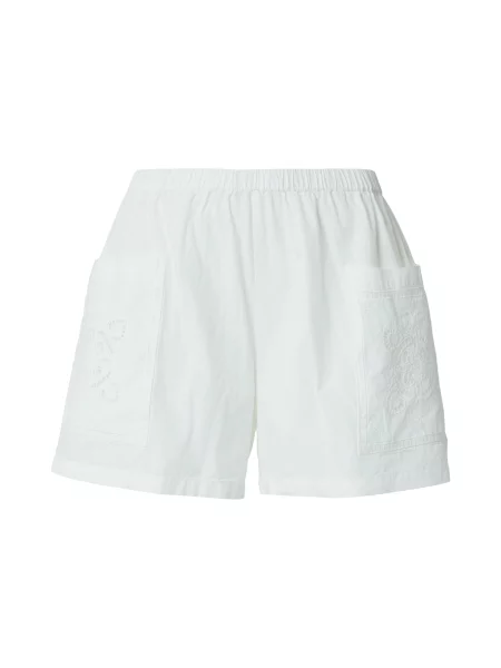 Lindex Pantaloni de pijama alb
