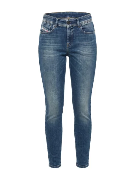 DIESEL Jeans D-SLANDY porumbel albastru