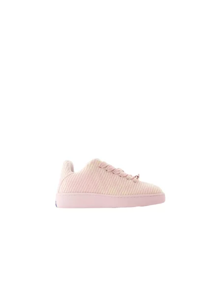 Sneakersy Burberry skórzane różowe
