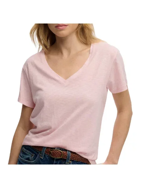 T-Shirt Superdry Studios jasnoróżowy