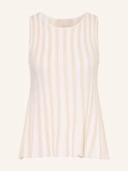 Dzianinowy top Hemisphere beżowy