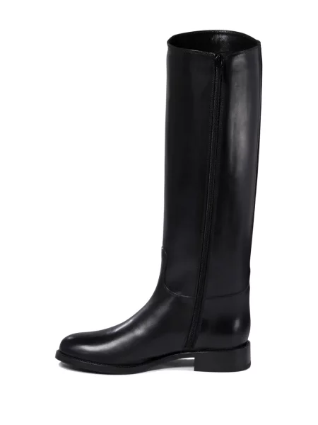Botine Maretto din piele negru