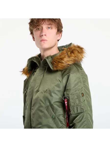 Geacă Alpha Industries Inc. verde