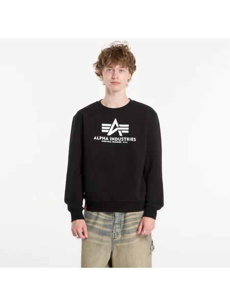 Hanorac Alpha Industries cu autograf negru
