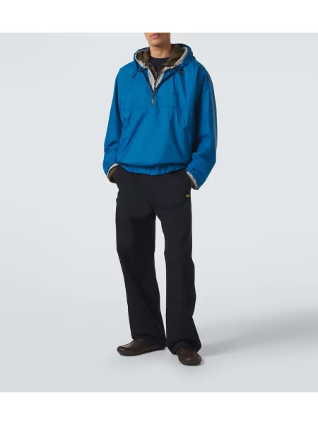 Pantaloni Loewe din canvas albastru