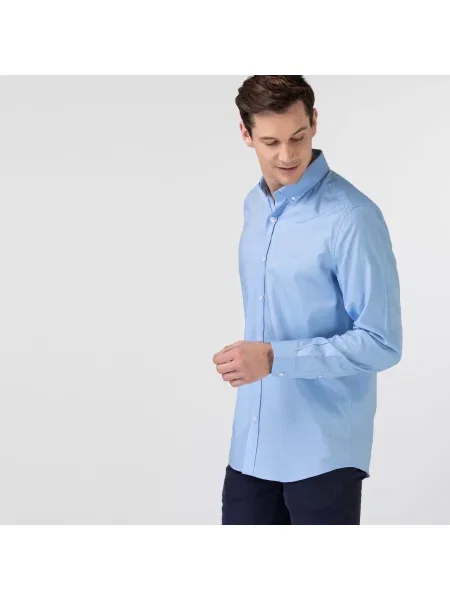 Рубашка Lacoste синяя