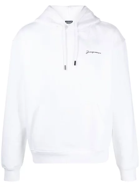 Hanorac cu glugă Jacquemus alb