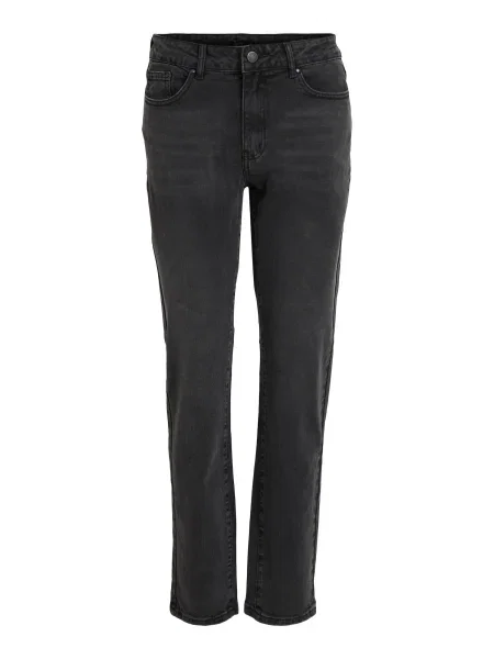 VILA Jeans Stray denim negru